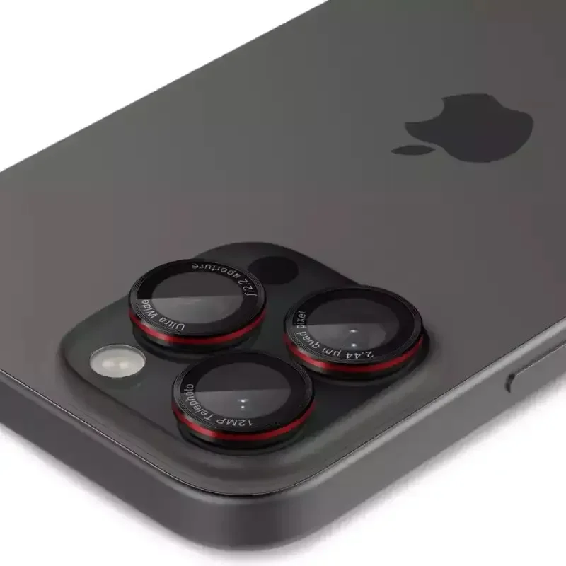 AR+AF Metal Ring Lens Protector for IPhone 17 Pro Max Air 16e 16 15 14 Plus 13 Mini Pro Max 9H HD Glass Anti-scratch Camera Case