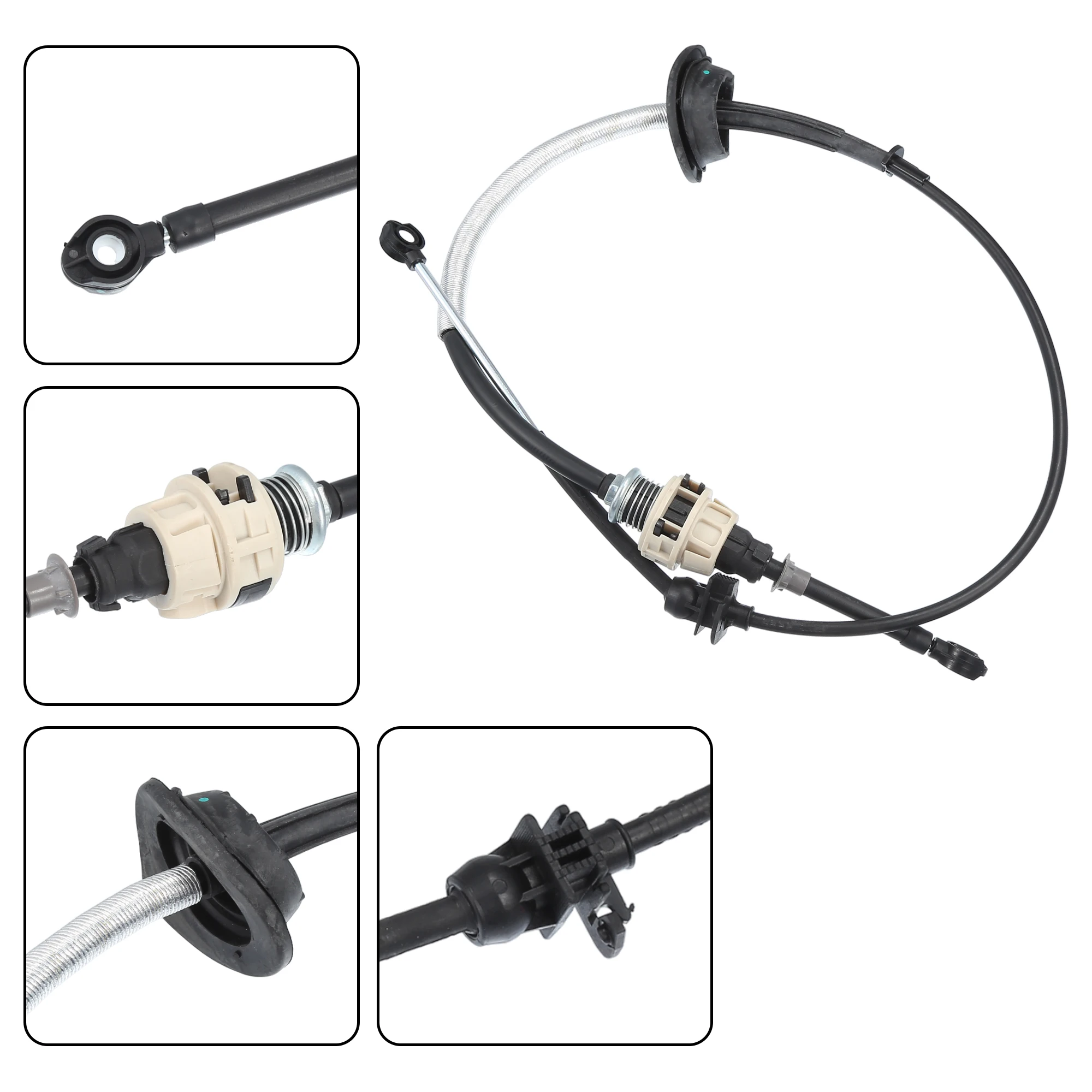 X Autohaux 1pcs Black Gear Shifter Transmission Control Shift Cable for Ford F-150 2004