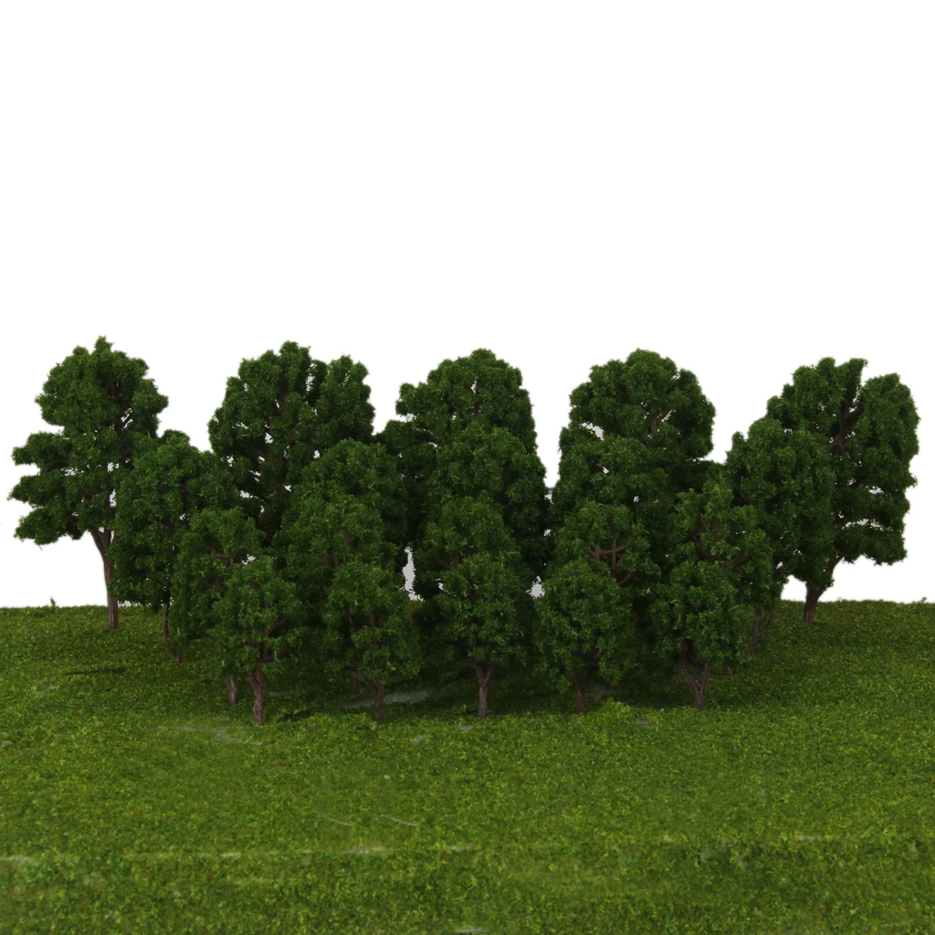 20 Train Layout Model Trees 1:75 HO Park Wargame Scenery Layout 20 Train Layout Model Trees 1:75 HO Park Wargame Scenery Layout