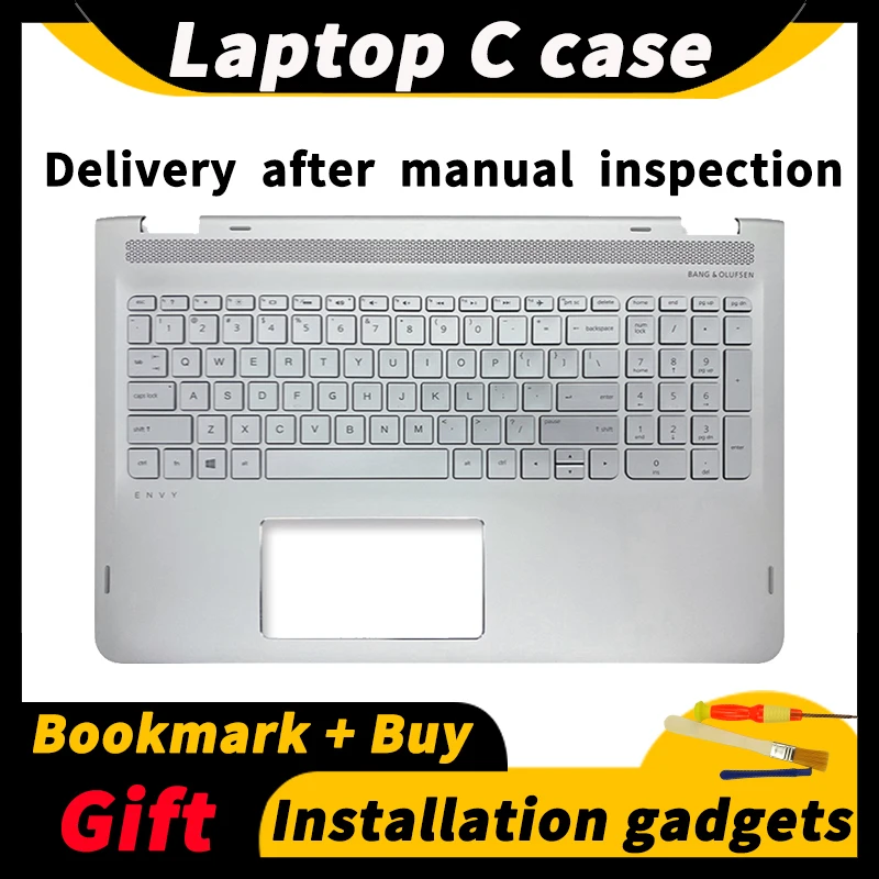 

For HP ENVY 15-AQ M6-AQ AR TPN-W119 A case B case C case D case with backlit keyboard Case 857283-001