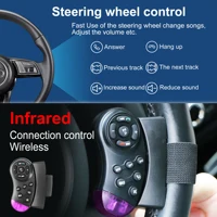 XIMA 2Din 7 "IPS universel sans fil CarPlay Android Auto autoradio stéréo multimédia Autoaudio FM récepteur miroir lien moniteur 5