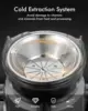 SiFENE 3" Big Mouth Centrifugal Juicer Extractor for Fruits & Vegetables, Compact Juicing Maker, Non-BPA, Easy to Clean, Red 5
