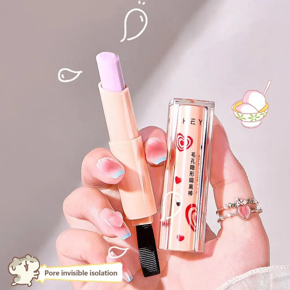 

Makeup Primer Lasting 1pcs Beauty Products Concealer Makeup Pore Nature Stick Oil Control Face New Brighten Skin Tone Base S0V3