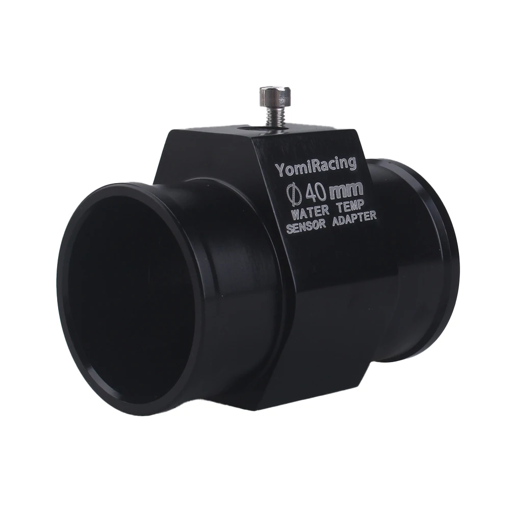 Water Temp Temperature Joint Pipe Sensor Gauge Radiator Hose Adapter Size 28/30/32/34/36/38/40mm 1Pc