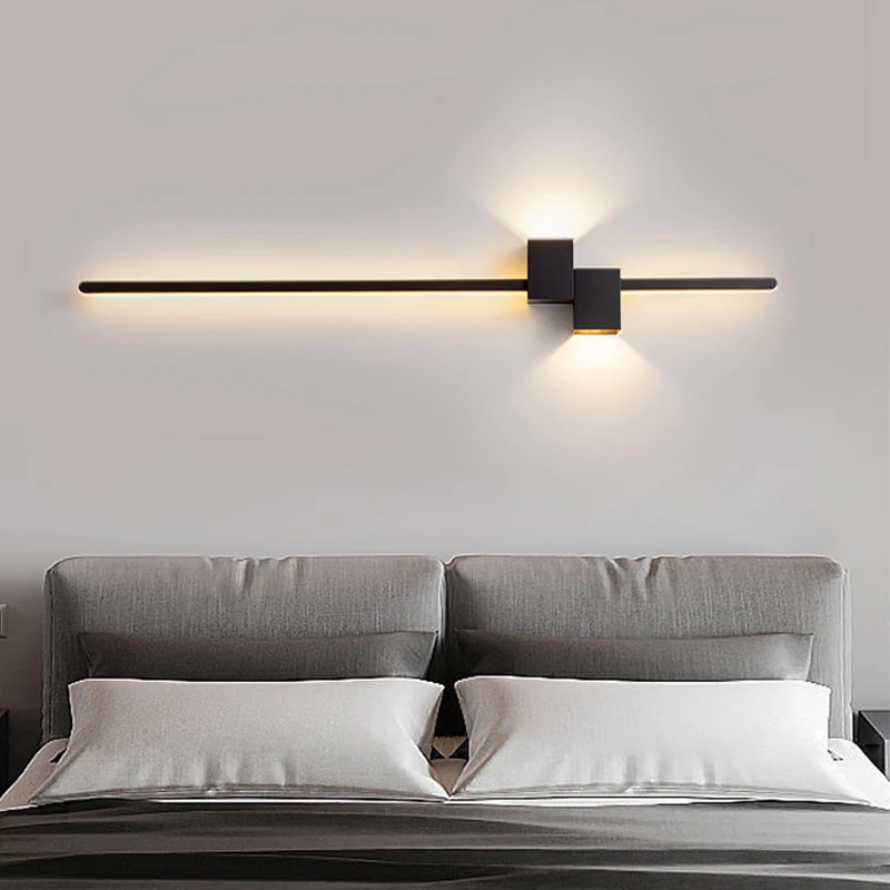 Long Modern Wall Light Wall Lighting Fixtures Wall Lamps Living