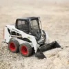In Stock 1/14 RC Hydraulic SM450 Skid-Steer Loader I6S Remote Control Painted Assembled Wheeled Vehicle Sound Light Servo Toy 3