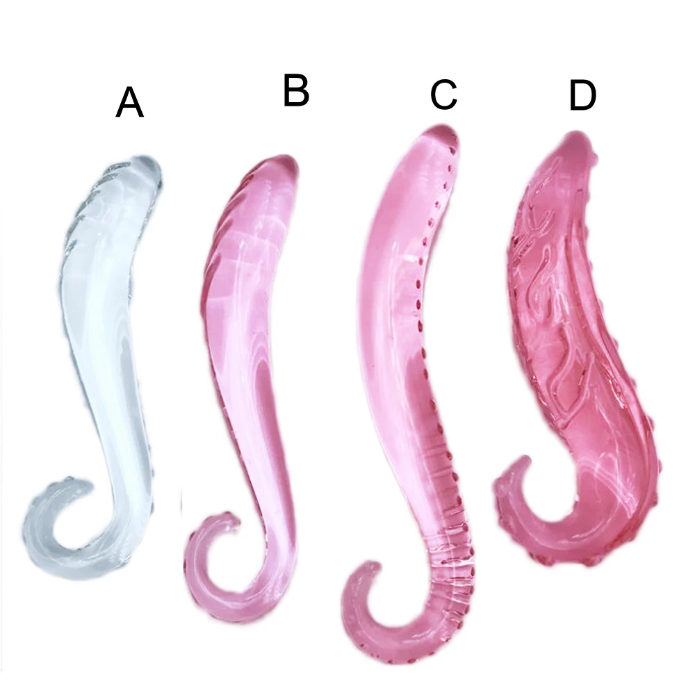Dildo en verre hippocampe pour stimulation point g et anal_voghion.com