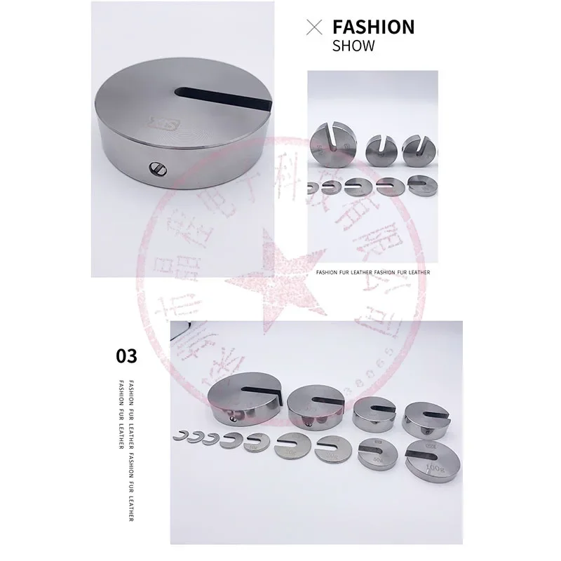 20pcs Set M1 Grade Stainless Steel Added Weight Hanging Weight 100mg~5kg