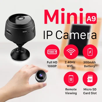 PIX-LINK A9 무선 보안 카메라, 1080P HD 와이파이 감시 카메라, 가정용 나이트 비전, 모션 감지, 양방향 대화
