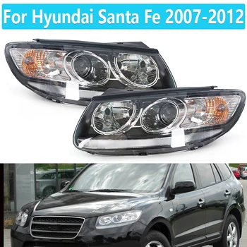 Faro alogeno per Hyundai Santa Fe 2007 2008 2009 2010 2011 2012 Auto Paraurti Anteriore Testa Luce HY 2502150   HY 2503150