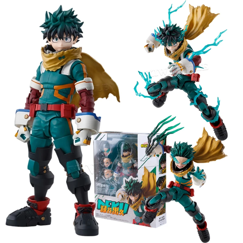 My Hero Academia Midoriya Izuku Anime-Figur Boku no Hero Todoroki Shoto/Kaminari Denki/Bakugo Katsuki Actionfigur Modell Spielzeug