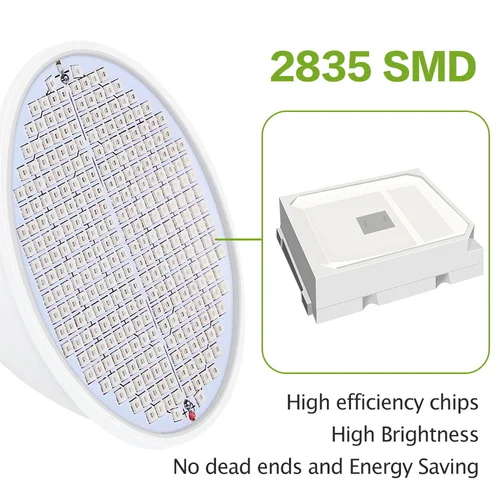 LED 수경 성장 조명, E27 LED 전구, 풀 스펙트럼, 220V UV 램프, 식물 꽃 묘목, 고품질 4