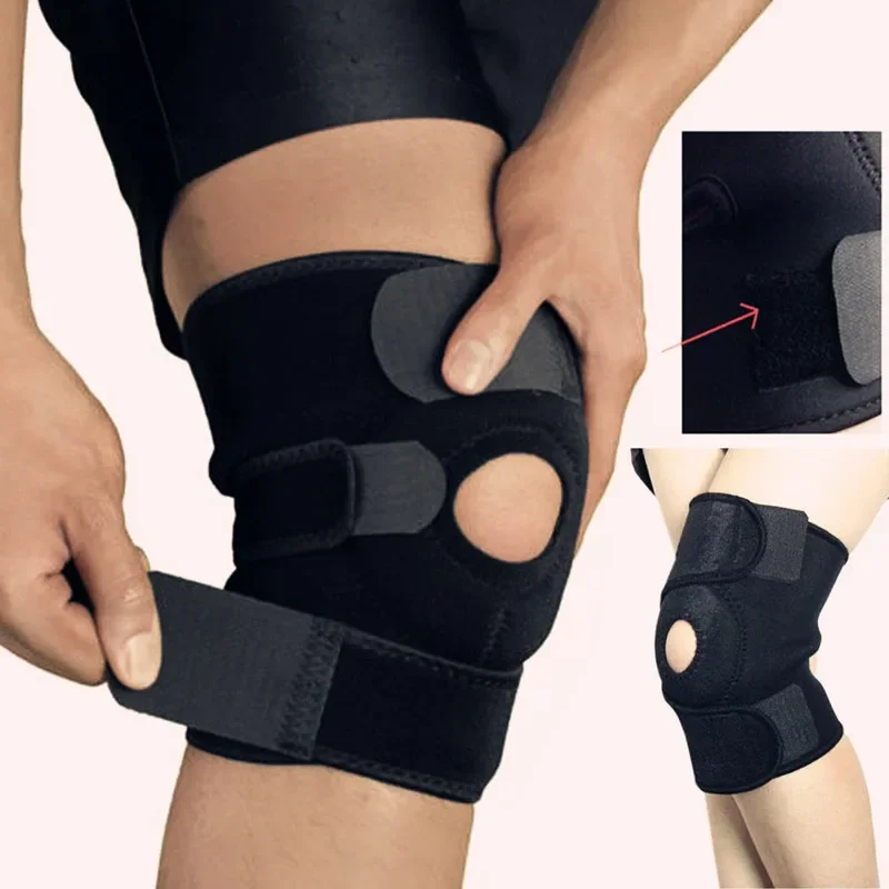 Fitness Knee Support Patella Belt Elastic Bandage Tape Sport Strap Knee Pads Protector Band For Brace Football Sports Knee Pad Knee Support Knee Support Sleeve Knee Brace Patellar Band