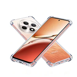Shockproof Transparent Soft TPU Clear Phone Case Cover for OPPO Reno12 F
