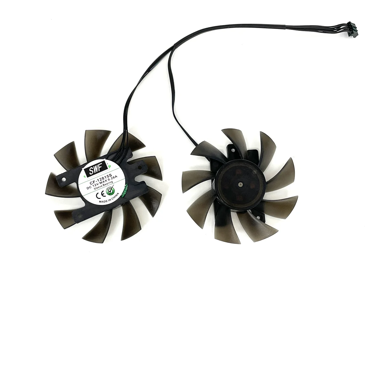 New 2Pcs/set CF-12815S 4P Cooling Fan Replacement For Inno3D