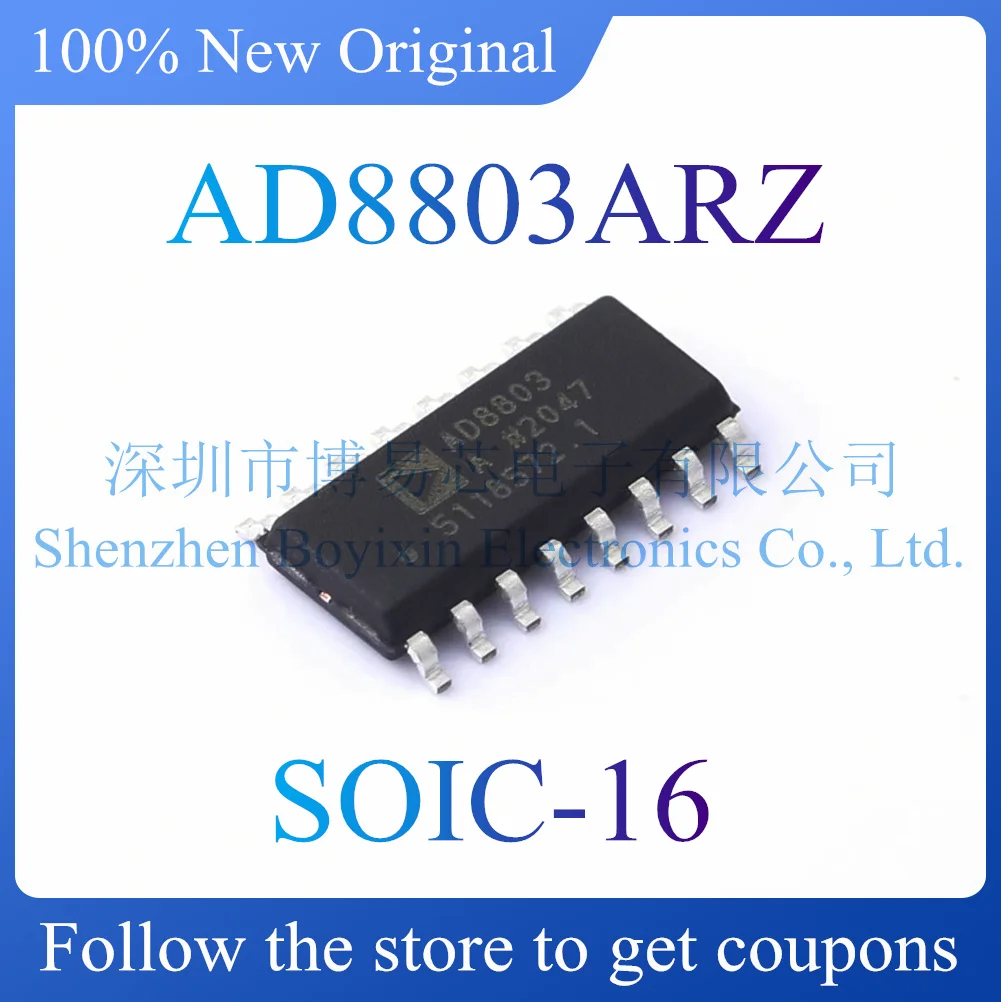 

NEW AD8803ARZ-REEL.Original Product.Package SOIC-16
