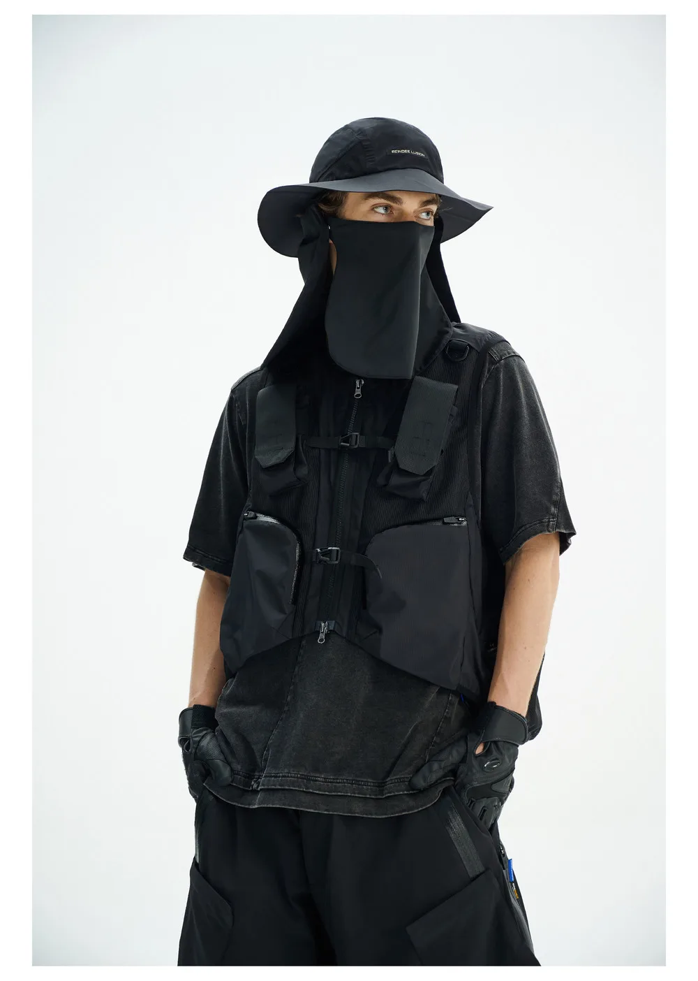 Reindee Lusion 24ss 0219 Functional  pocket lightweight vest multi-pocket edc carrier techwear accessories