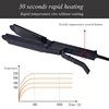 Portable Ceramic Tourmaline Ionic Flat Iron Hair Straighten Four-gear Temperature Setting Steam Hair Straightener Hair Crimper 6