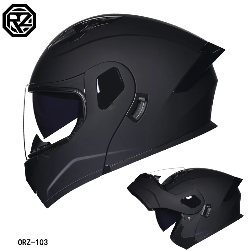 ORZ オフロード サイズL 新品 ATV ヘルメット認定、フルフェイス Orz-男性と女性のためのフルフェイスのオートバイのヘルメット