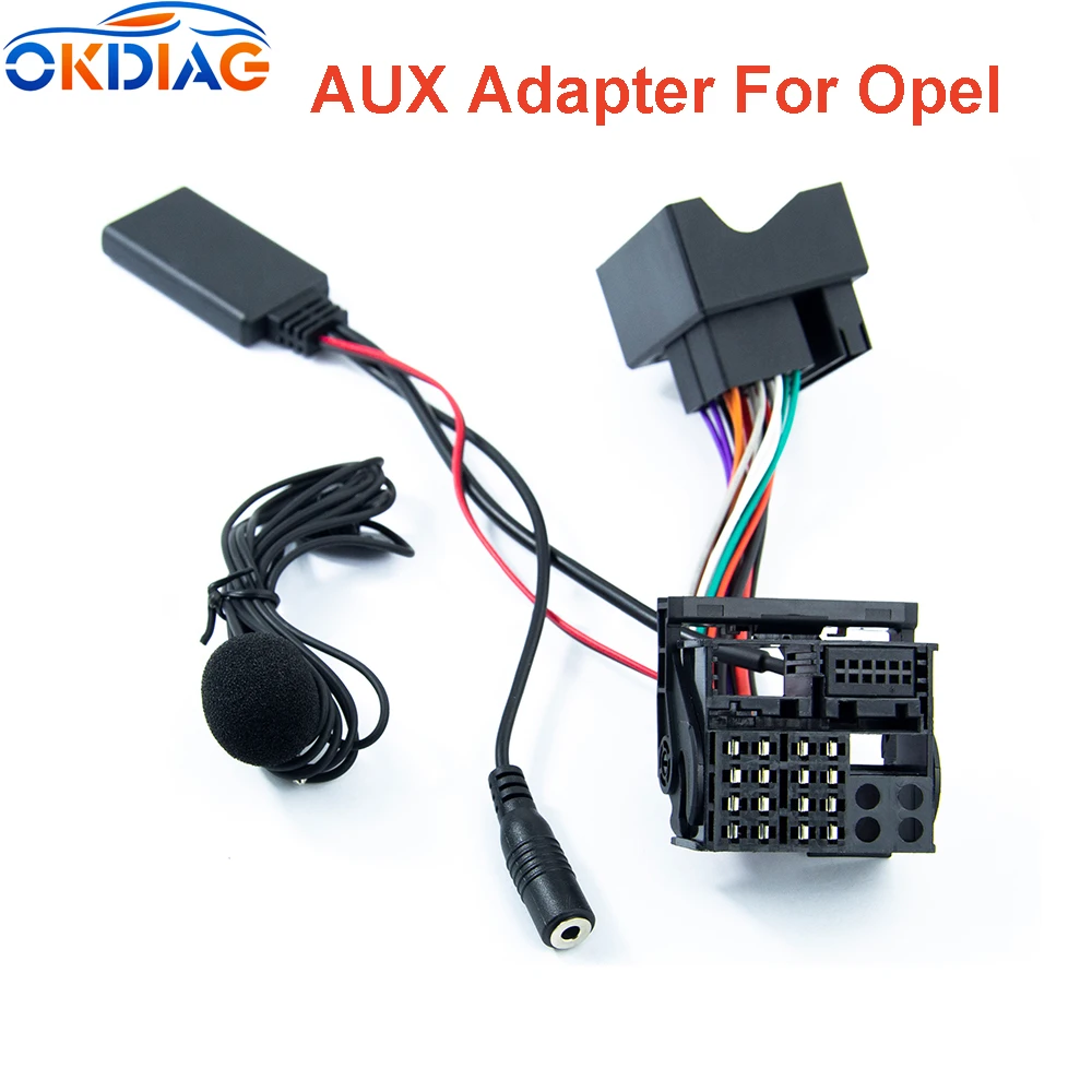 Okdiag For Opel Cd30 Mp3 Cdc40 Cd70 Dvd90 Headunit Install Full Harness