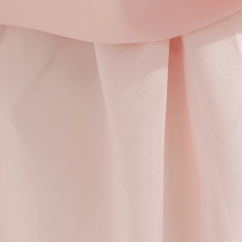 2 stücke Mädchen Langarm Party Kleid Mädchen Geburtstag Kleider Kleinkind Rosa Spitze Floral Prinzessin Kleid Abend Kleidung Kinder Neue tragen – Detail 10