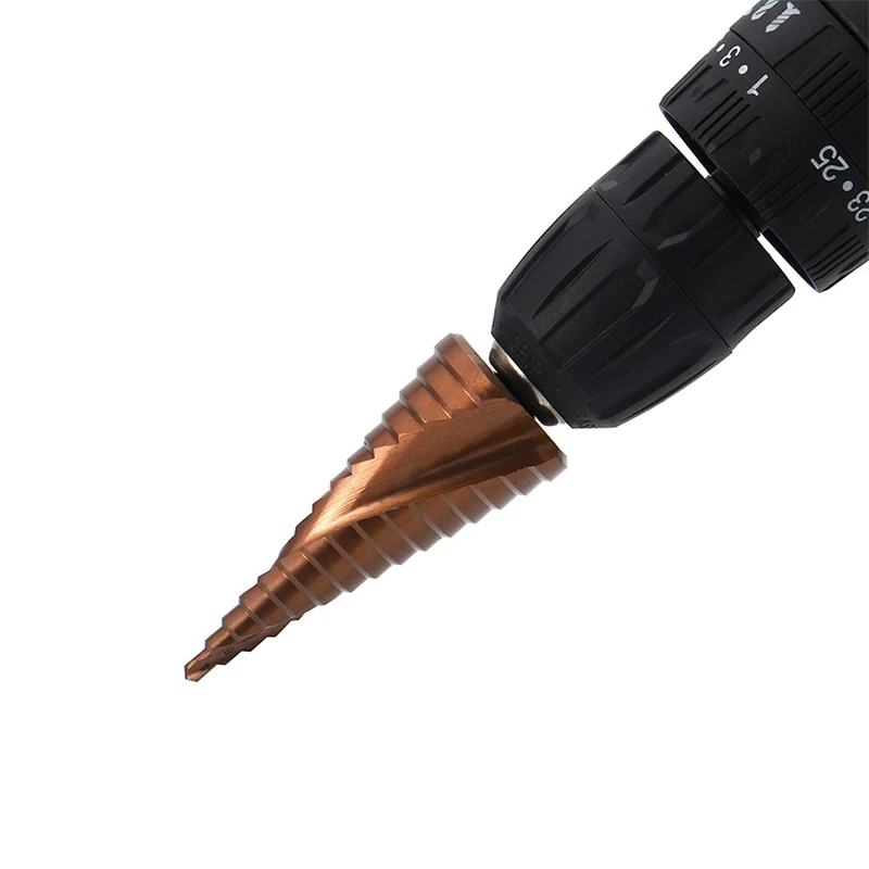 Level 5/9 M35 Cobalt Step Drill Bit HSS-CO High Speed Steel Cone Metal Drill Bit Tool Hole Cutter For Stainless Steel