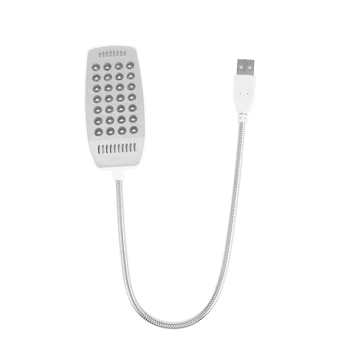 USB 컴퓨터 조명 28 LED 밝은 램프 노트북 눈 보호용 유연한 구즈넥 독서등