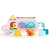Children's Multifunctional Cartoon Bus Imitates Musical Instrument Xylophone, Baby Hits Piano, Plays Music Toy 5