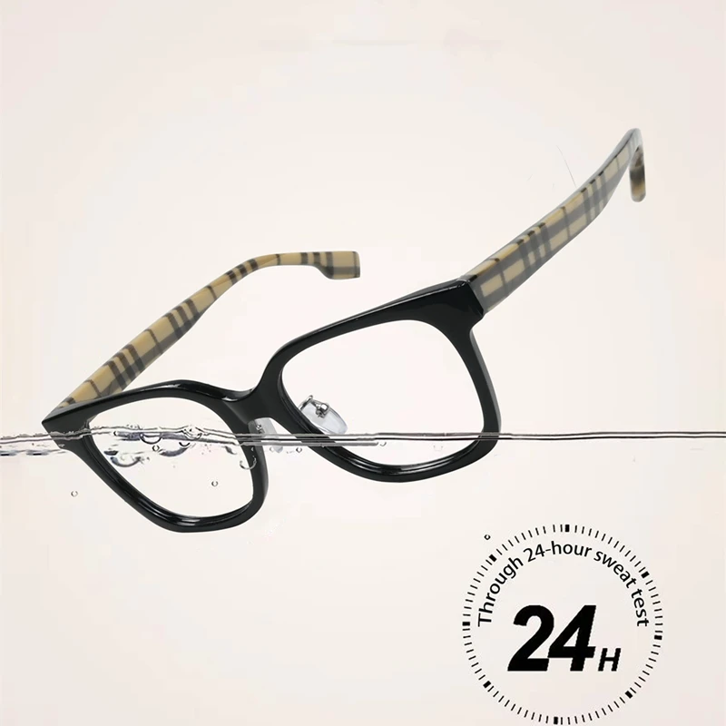 Modern Retro Blue Light Blocking Glasses - Unisex Oversized Square Frame