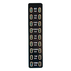 Enhanced SMD Component Tester Tweezers - Automatic RLC/ESR Multimeter for Capacitance & Resistance Measurement (Calibration Plate)