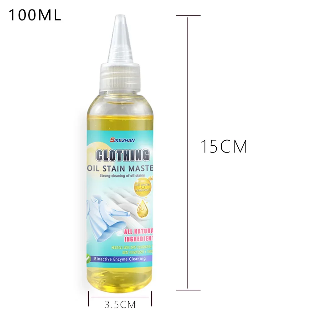 120ml Stain Remover detergent Portable Stain Treater For Laundry Fabric Oil Remover Travel Size Clothing Clothes