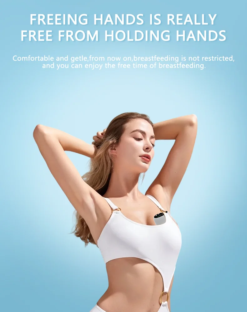 Wearable Breast Pump Hands Free Electric Portable Wearable Breast Pumps BPA-free Breastfeeding Milk Collector