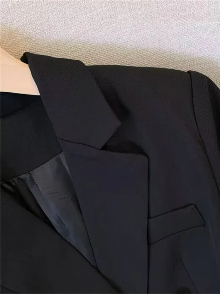 Description Picture 6 of itemWomen Coat 2025 Spring Autumn New Korean Fashion Slim Fit Temperament Blazer Coats Casual High-end Loose Women's Blazers