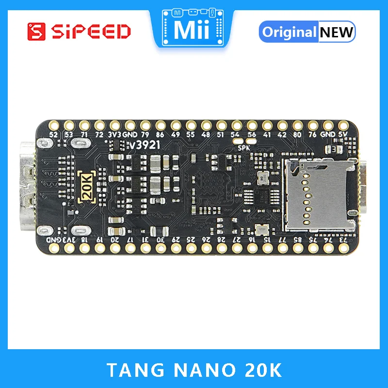 Фото Sipeed Tang Nano 20K FPGA макетная плата RISCV Linux Ретро игровой плеер №4