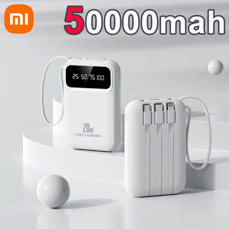 White 50000mAh