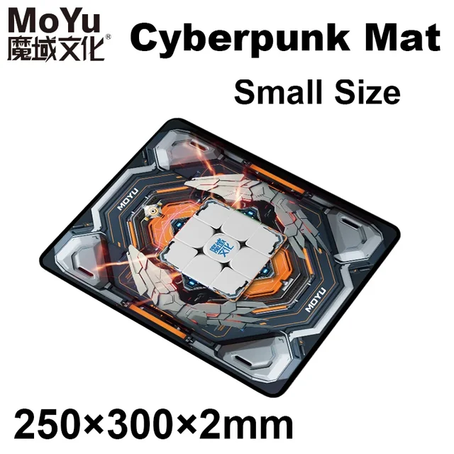 [JudyCube] MOYU Cyberpunk / CFOP Training Mat Professional Magic Cube Related Speed Puzzle Toy Exercise Competition Mouse Pad 1