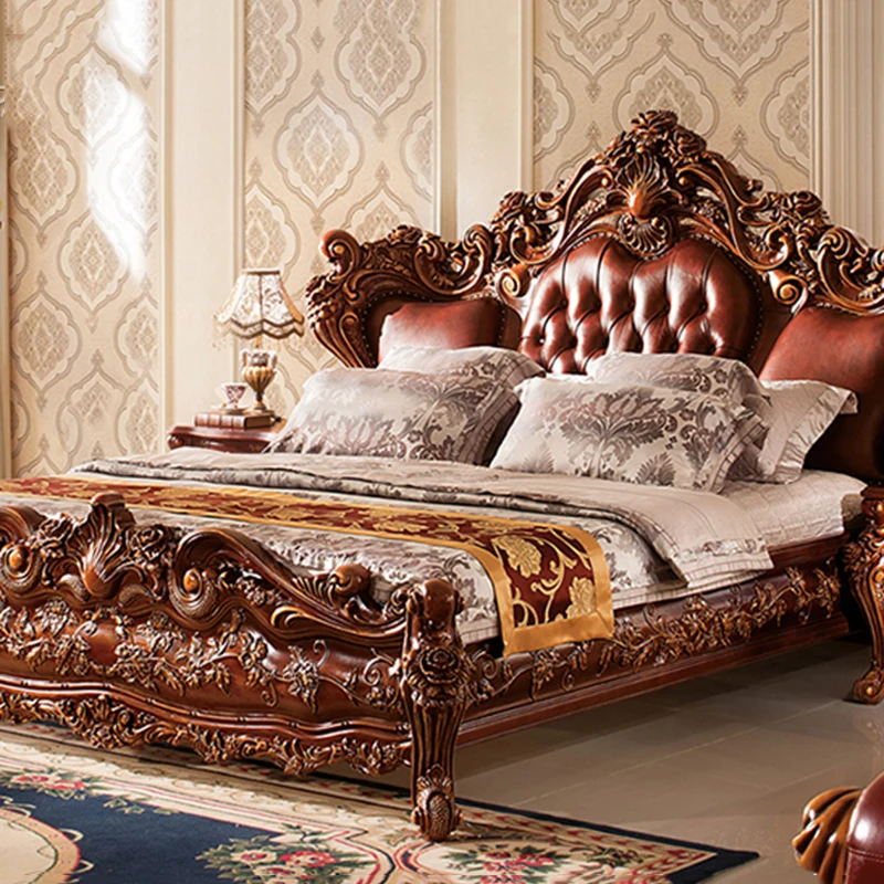 Letto Matrimoniale Moderno in Pelle - immagine 2