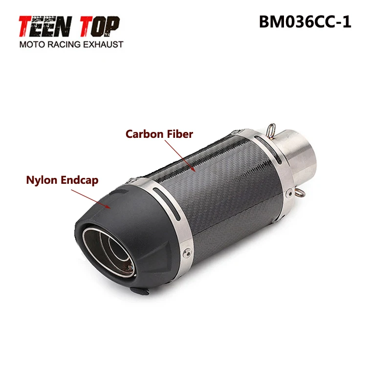 Universal Motorcycle Exhaust Muffler Carbon Fiber Silencer For KTM Duke390 RC390 Duke 690 790 890ADV Silenciador De Escape Moto - Image 6