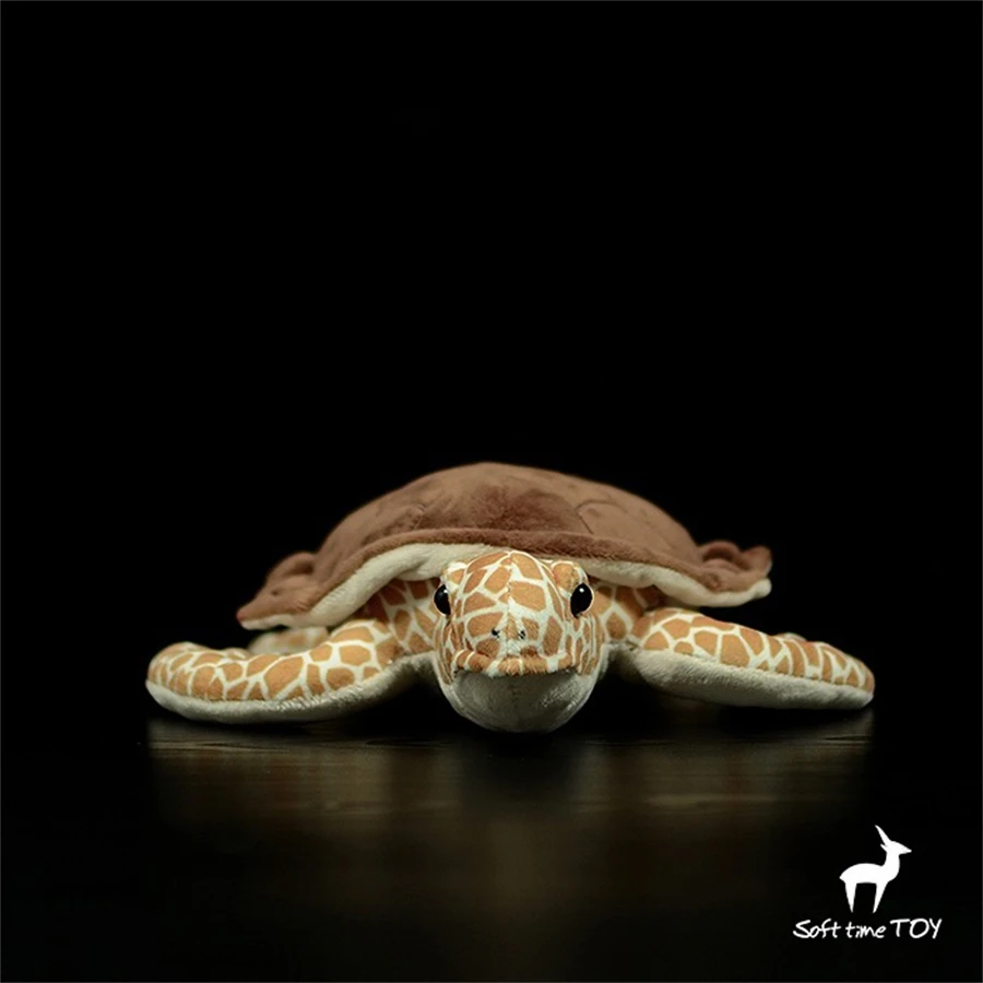 Eaglemouth Tortoise High Fidelity Anime Cute Plushie Hawksbill Turtle Plush Toys Lifelike Animals Simulation Stuffed Doll Kawai 3