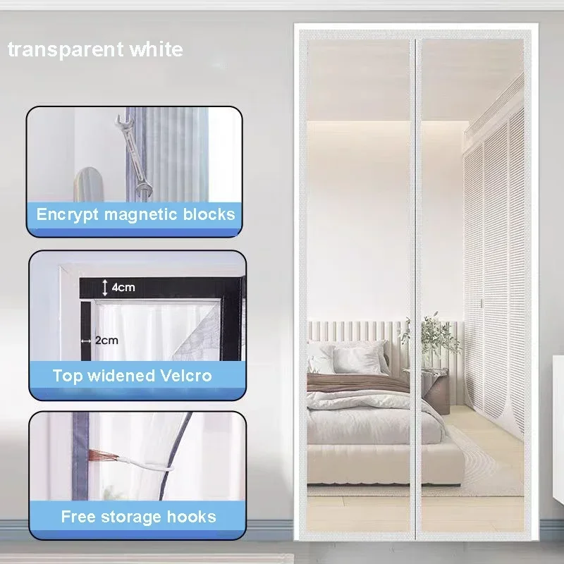 Air Conditioning Door Curtains Air conditioning door curtains for winter windproof warm and transparent household kitchen plastic partition curtains