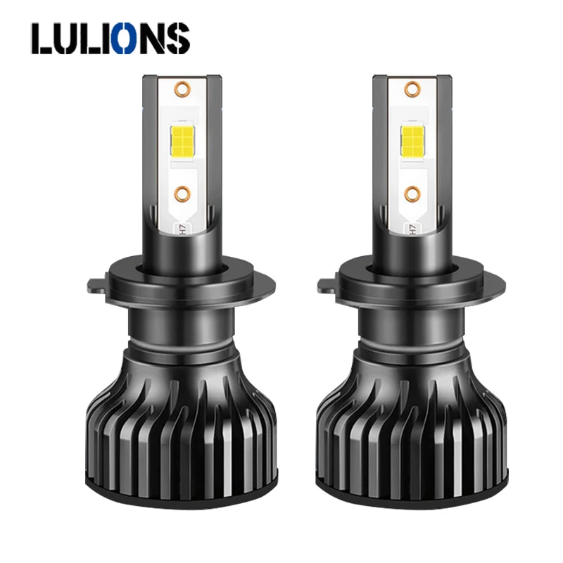 

2pcs H7 H4 LED Headlight 22000lm CSP3570 H1 H11 H8 H9 9005 HB3 9006 HB4 Bulbs Turbo Led Fog Light For Car 12V 6000k