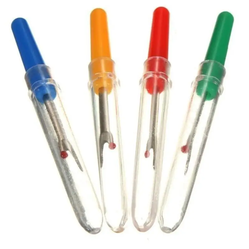 4Pcs Sewing Kitchen Convenience Accessories Household Tools Cross-stitch Thread Stripper Removal Fork Take-up Manual