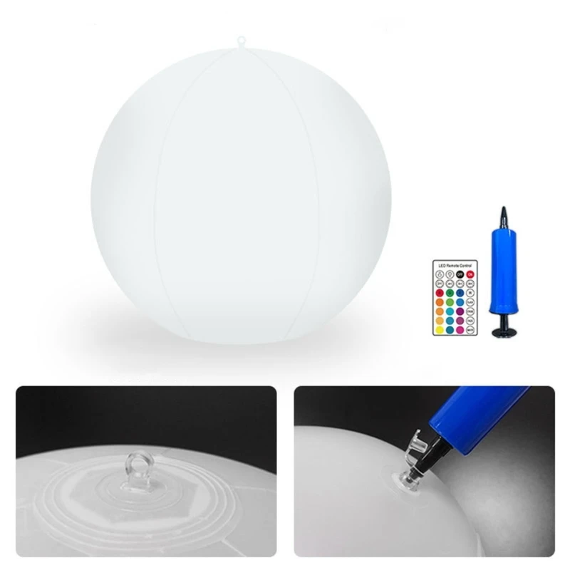 Solar Garden  Light Outdoor Solar Glowing Ball Light Changing Waterproof It's a Balloon Light