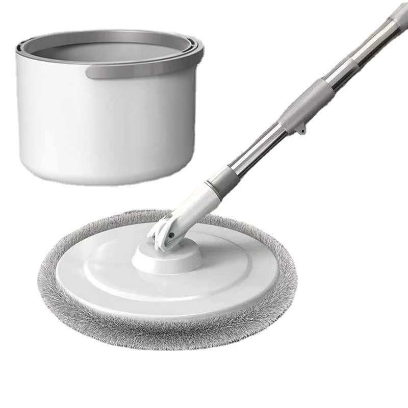 

Clean Sewage Separation Spin-dry Mop Hand-washable Household Dry and Wet Dual-use Rotary Mops Lazy Mopping Scraper