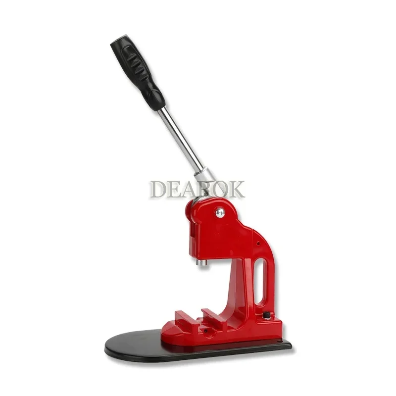Portable Button Maker Machine DIY Pin Badges Machine Badge Press Maker not include mold