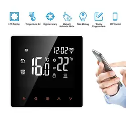 Tuya WiFi Smart Thermostat, Electric Floor Heating Water/Gas Boiler Temperature Remote Controller for Google Home, Alexa