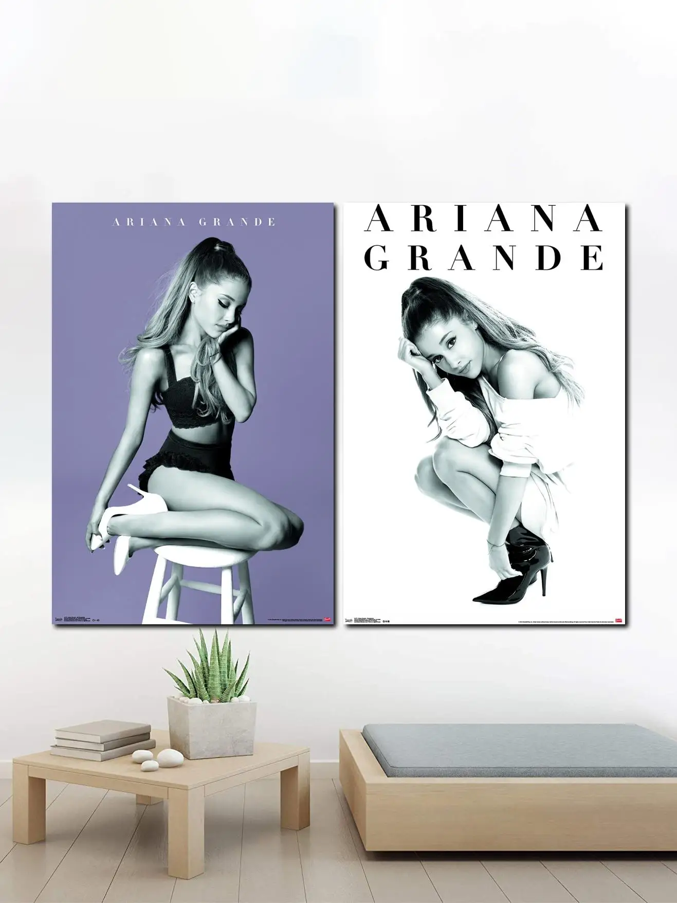 Black White Pictures Ariana Grande | Ariana Grande Songs Order Release - 5  Canvas Art - Aliexpress