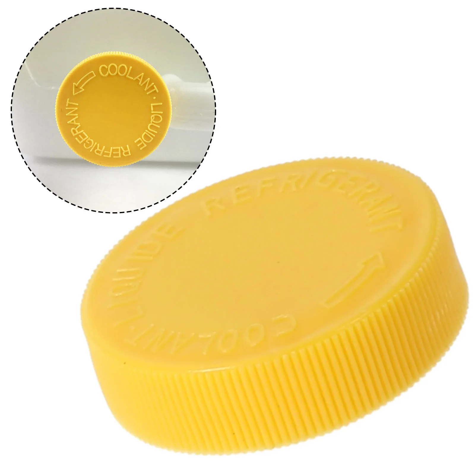Auto Parts Reservoir Cap Tank Cap 21712-50M01 Car Accessories Coolant Overflow Cooling Tank Direct Replacement Yellow