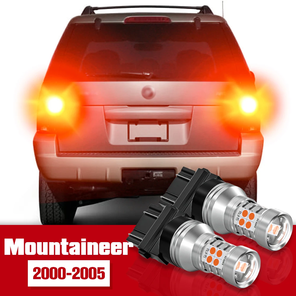 

2pcs Brake Light Accessories LED Bulb Lamp For Mercury Mountaineer 2000 2001 2002 2003 2004 2005