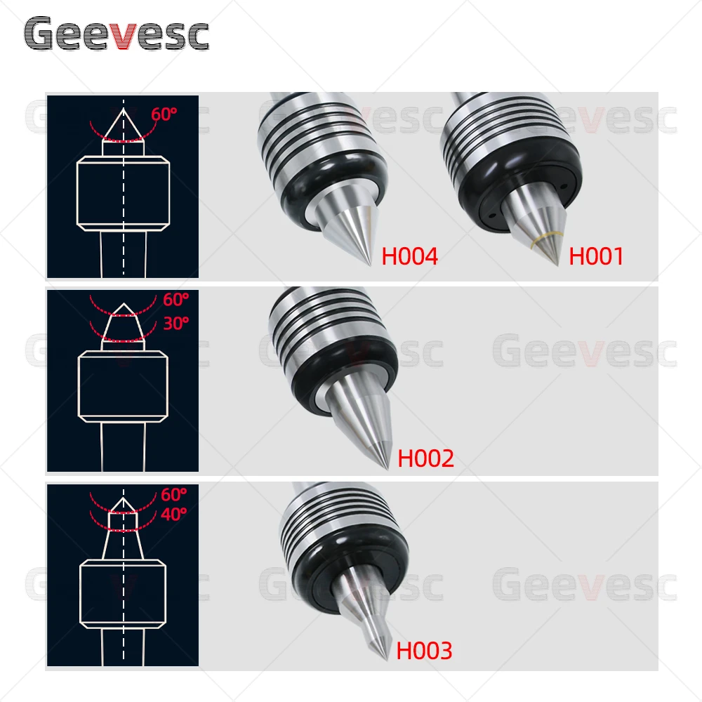 Morse Top Center MT2 MT3 MT4 MT5 CNC Lathe Rotary Center Standard Double Cone Head Live Morse turning center Accessories cnc lathe live center